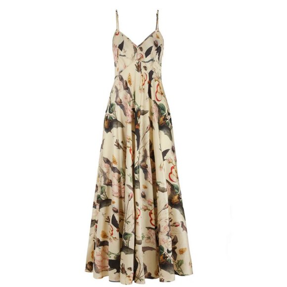NEW Selkie The Bats And The Bees Norma Jean Slip Maxi Dresses - Picture 1 of 13